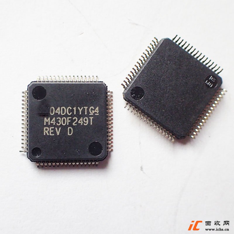 回收单片机 MSP430F249T IC MCU 16BIT 60KB FLASH 64LQFP